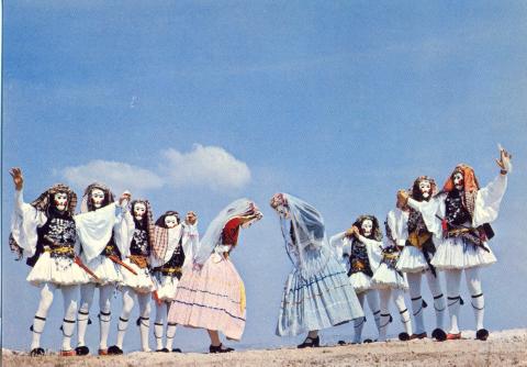 Danse de carnaval Naoyssa Macedonia - Théâtre Dora Stratou