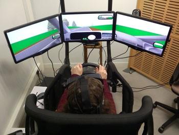 Simulateur de conduite fixe