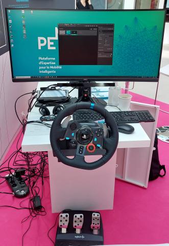 Simulateur de conduite portatif