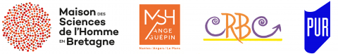 Logos MSHB, MSH Ange-Guépin, CRBC, PUR